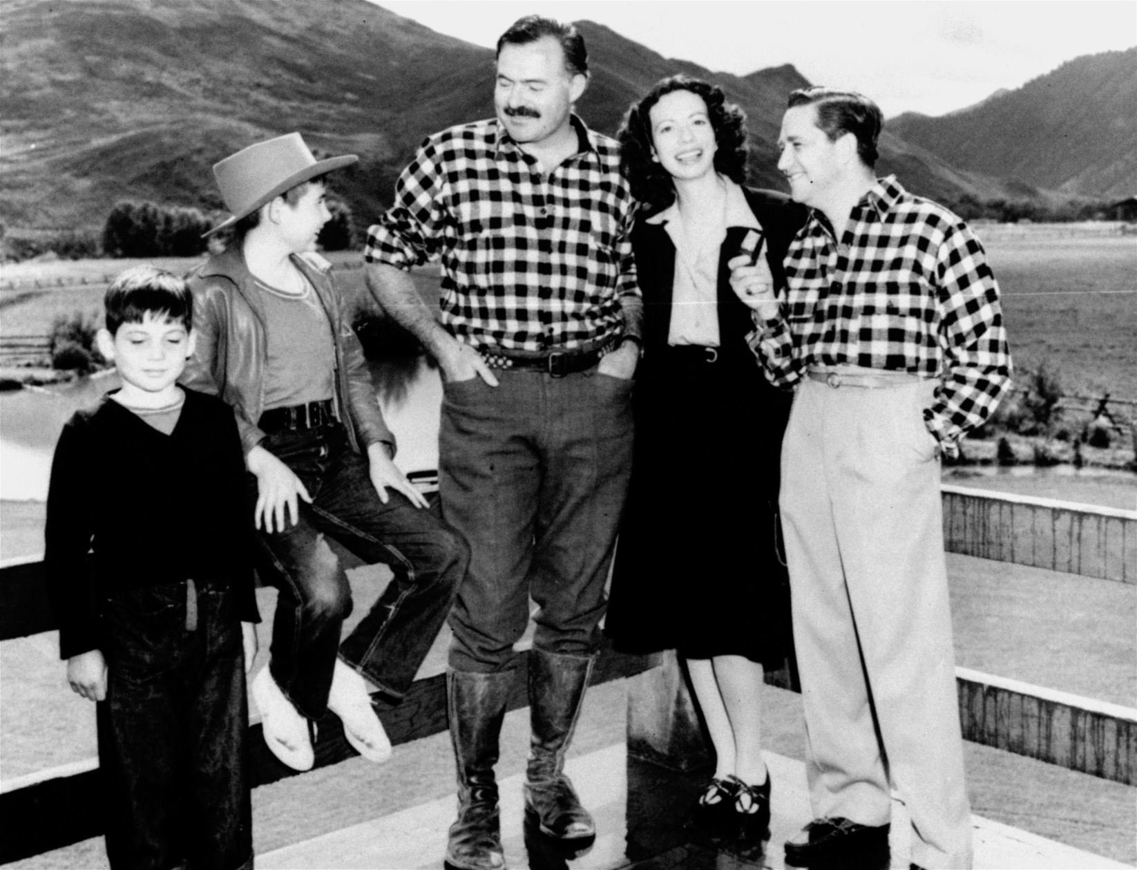 1940: ERNEST HEMINGWAY SONS